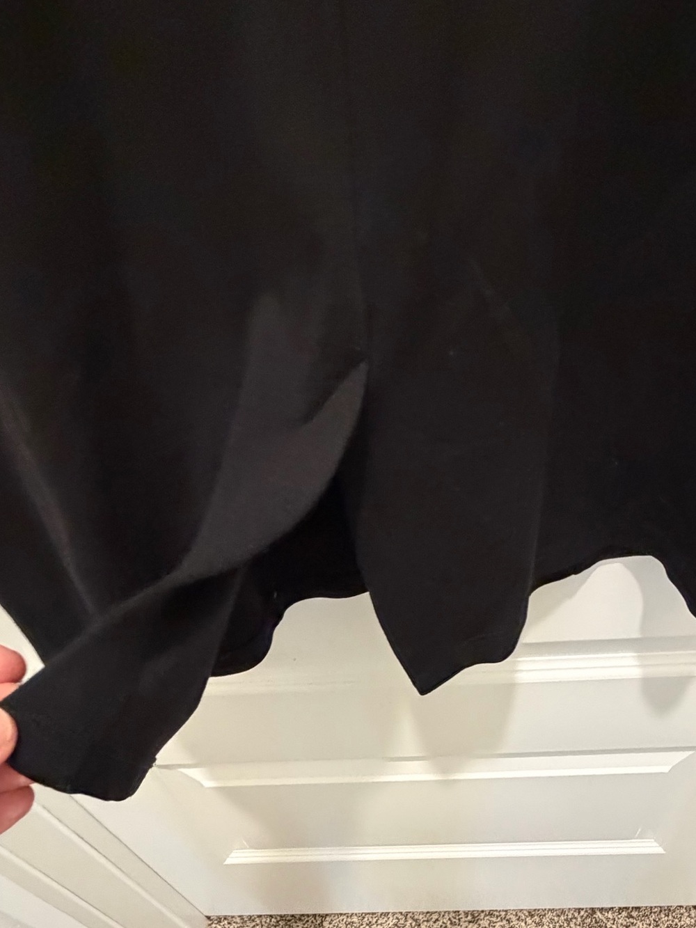 Classic wardrobe staple: Women's Black Sleeveless Sheath Dress - Picture 5 of 5